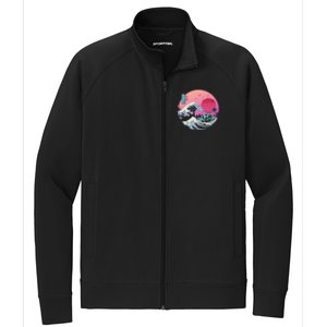 The Great Retro Wave Stretch Full-Zip Cadet Jacket