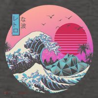 The Great Retro Wave Vector Backpack