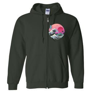 The Great Retro Wave Full Zip Hoodie