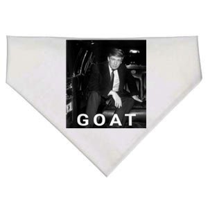 Trump Goat Republican Conservative Gift Trump 2024 USA-Made Doggie Bandana