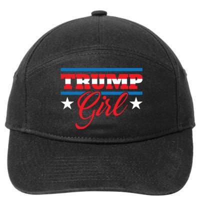 Trump Girl Reelect Donald Trump 2020 45 Pro Trump Gift 7-Panel Snapback Hat