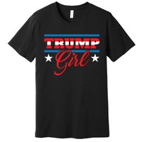 Trump Girl Reelect Donald Trump 2020 45 Pro Trump Gift Premium T-Shirt