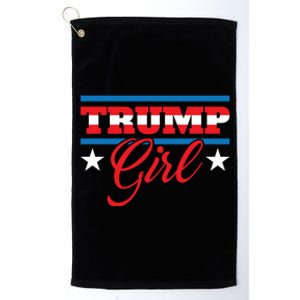 Trump Girl Reelect Donald Trump 2020 45 Pro Trump Gift Platinum Collection Golf Towel