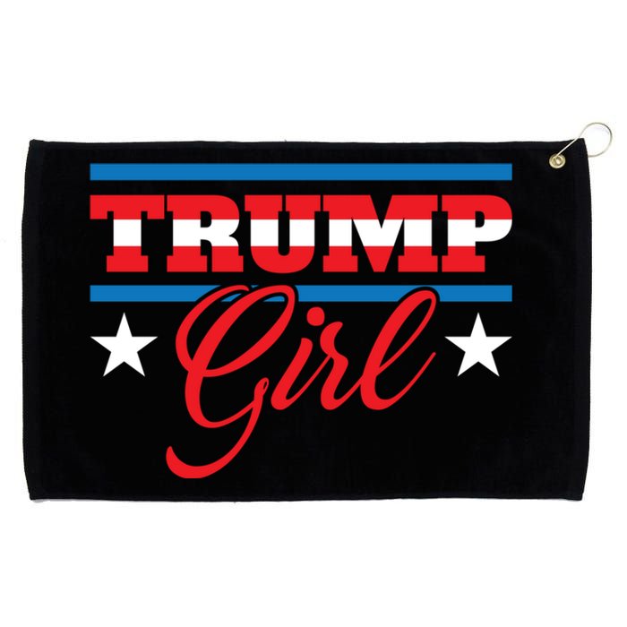 Trump Girl Reelect Donald Trump 2020 45 Pro Trump Gift Grommeted Golf Towel