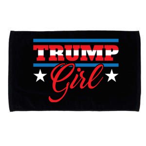 Trump Girl Reelect Donald Trump 2020 45 Pro Trump Gift Microfiber Hand Towel