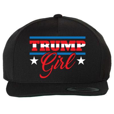 Trump Girl Reelect Donald Trump 2020 45 Pro Trump Gift Wool Snapback Cap