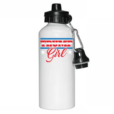 Trump Girl Reelect Donald Trump 2020 45 Pro Trump Gift Aluminum Water Bottle 