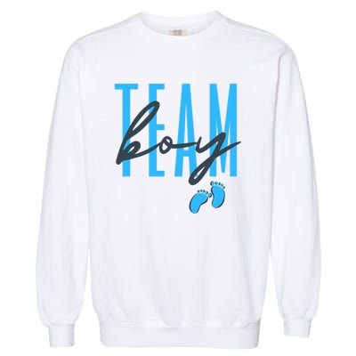 Team  Gender Reveal Baby Shower Pink or Blue Garment-Dyed Sweatshirt