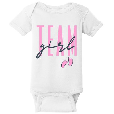 Team  Gender Reveal Baby Shower Pink or Blue Baby Bodysuit