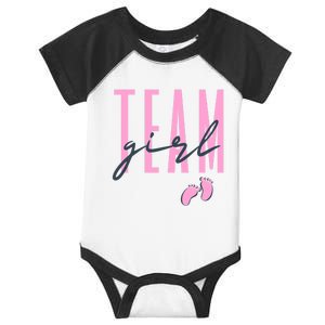 Team  Gender Reveal Baby Shower Pink or Blue Infant Baby Jersey Bodysuit