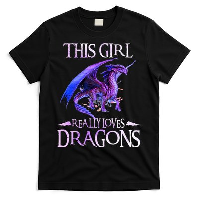 This Girl Really Loves Dragons Dragon Lover T-Shirt