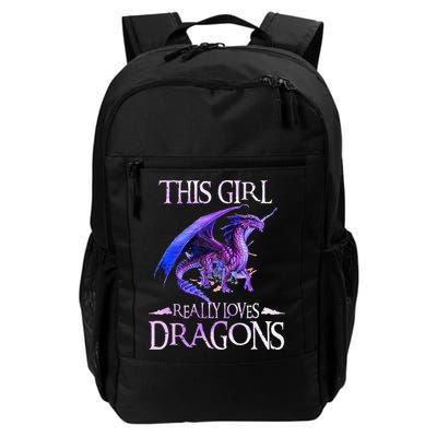 This Girl Really Loves Dragons Dragon Lover Backpack