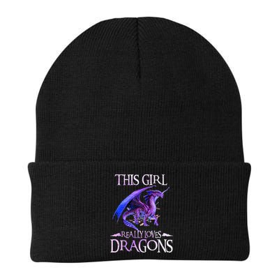 This Girl Really Loves Dragons Dragon Lover Beanie