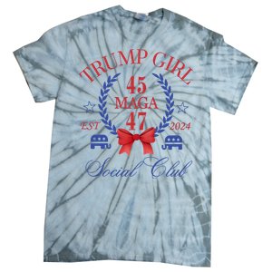 Trump Girl Retro Political Taking Back America Tie-Dye T-Shirt