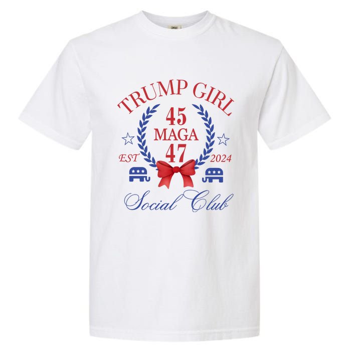 Trump Girl Retro Political Taking Back America Garment-Dyed Heavyweight T-Shirt