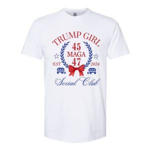 Trump Girl Retro Political Taking Back America Softstyle CVC T-Shirt