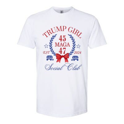 Trump Girl Retro Political Taking Back America Softstyle CVC T-Shirt