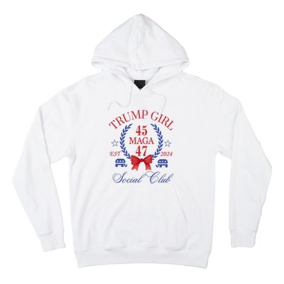 Trump Girl Retro Political Taking Back America Hoodie