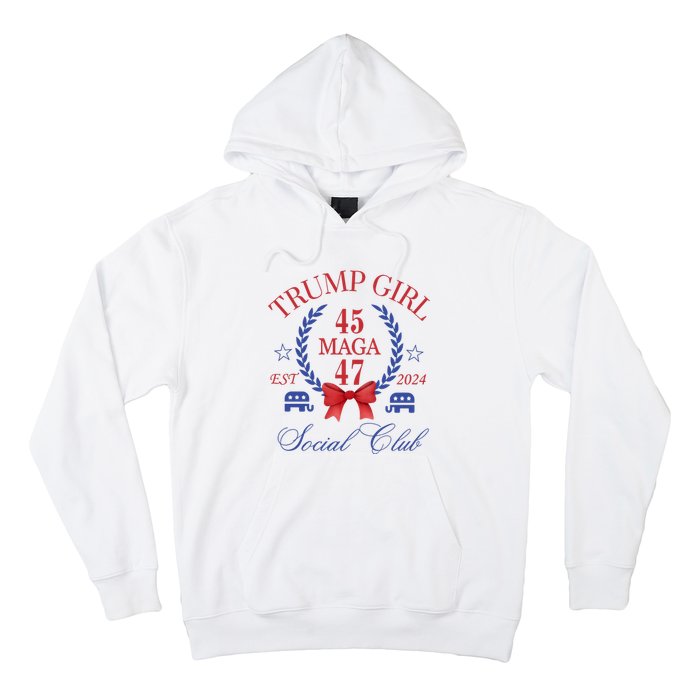 Trump Girl Retro Political Taking Back America Hoodie