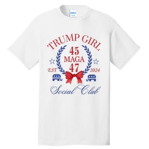 Trump Girl Retro Political Taking Back America Tall T-Shirt