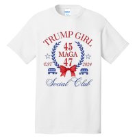 Trump Girl Retro Political Taking Back America Tall T-Shirt