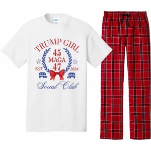 Trump Girl Retro Political Taking Back America Pajama Set