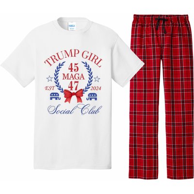 Trump Girl Retro Political Taking Back America Pajama Set