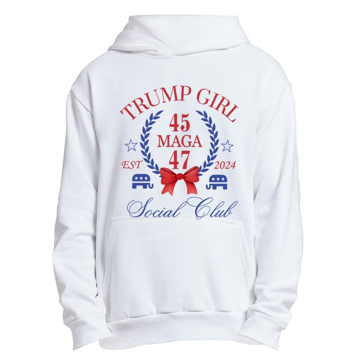 Trump Girl Retro Political Taking Back America Urban Pullover Hoodie