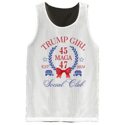 Trump Girl Retro Political Taking Back America Mesh Reversible Basketball Jersey Tank