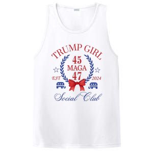 Trump Girl Retro Political Taking Back America PosiCharge Competitor Tank