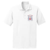 Trump Girl Retro Political Taking Back America PosiCharge RacerMesh Polo