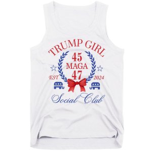 Trump Girl Retro Political Taking Back America Tank Top