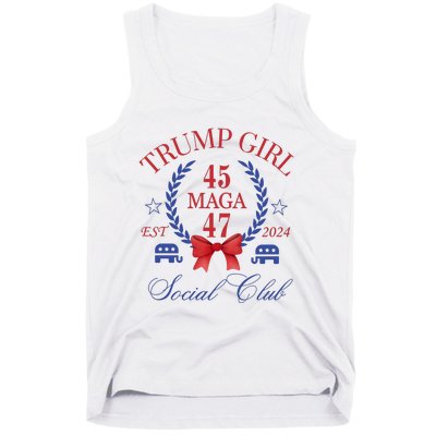 Trump Girl Retro Political Taking Back America Tank Top