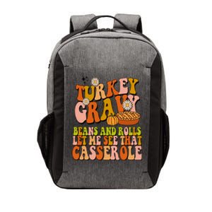 Turkey Gravy Retro Groovy Thanksgiving Food Vector Backpack