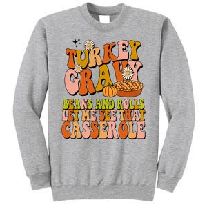 Turkey Gravy Retro Groovy Thanksgiving Food Sweatshirt