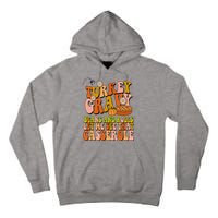 Turkey Gravy Retro Groovy Thanksgiving Food Tall Hoodie