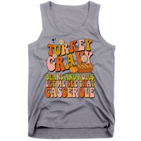 Turkey Gravy Retro Groovy Thanksgiving Food Tank Top