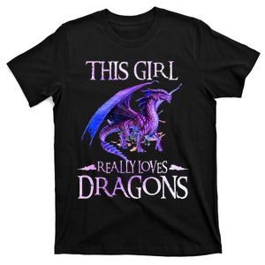 This Girl Really Loves Dragons T-Shirt