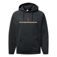 Tennis Graphic Retro Vintage Style Tennis Player Gift Performance Fleece Hoodie