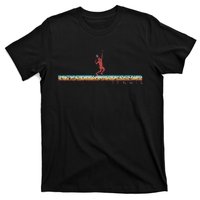 Tennis Graphic Retro Vintage Style Tennis Player Gift T-Shirt