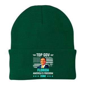 Top Gov Ron DeSantis Top Gov Knit Cap Winter Beanie