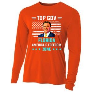 Top Gov Ron DeSantis Top Gov Cooling Performance Long Sleeve Crew