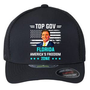 Top Gov Ron DeSantis Top Gov Flexfit Unipanel Trucker Cap