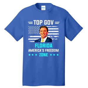 Top Gov Ron DeSantis Top Gov Tall T-Shirt