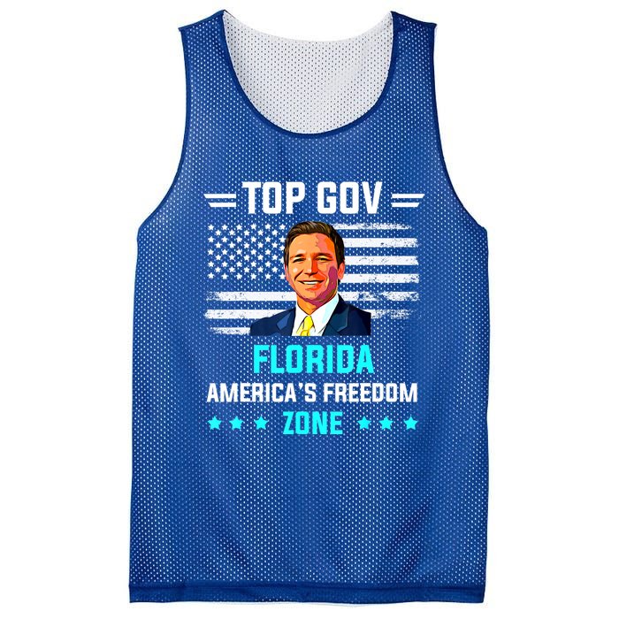 Top Gov Ron DeSantis Top Gov Mesh Reversible Basketball Jersey Tank