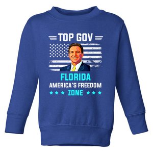 Top Gov Ron DeSantis Top Gov Toddler Sweatshirt