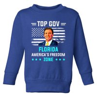 Top Gov Ron DeSantis Top Gov Toddler Sweatshirt