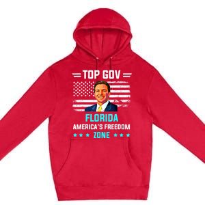 Top Gov Ron DeSantis Top Gov Premium Pullover Hoodie