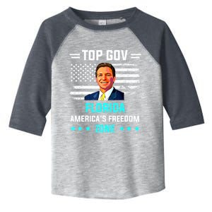 Top Gov Ron DeSantis Top Gov Toddler Fine Jersey T-Shirt