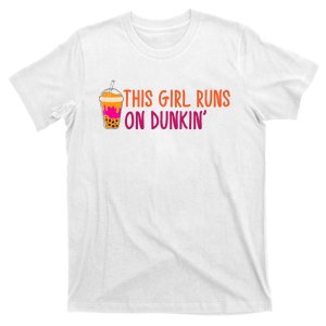 This Girl Runs On Funny T-Shirt